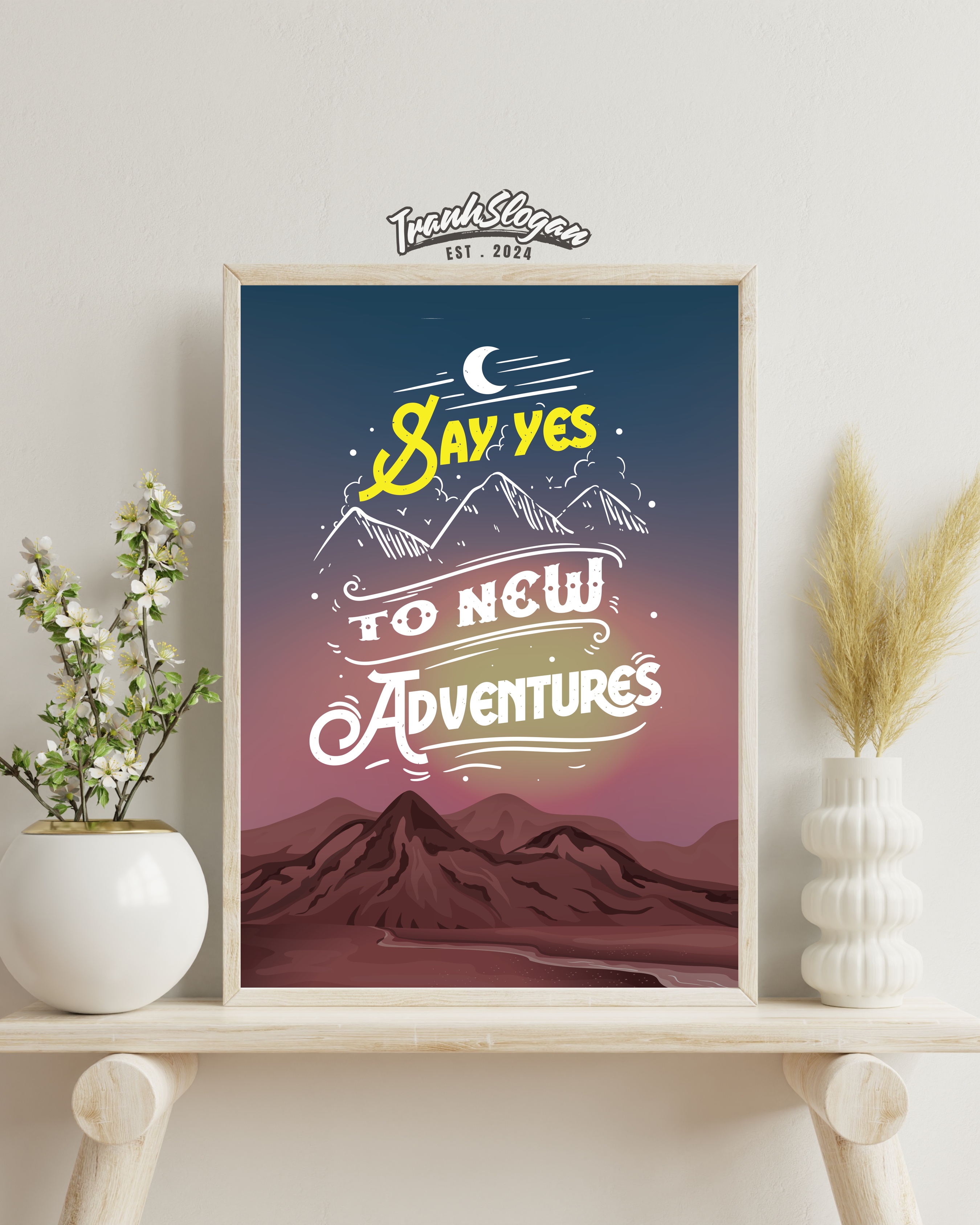 say yes to new adventure