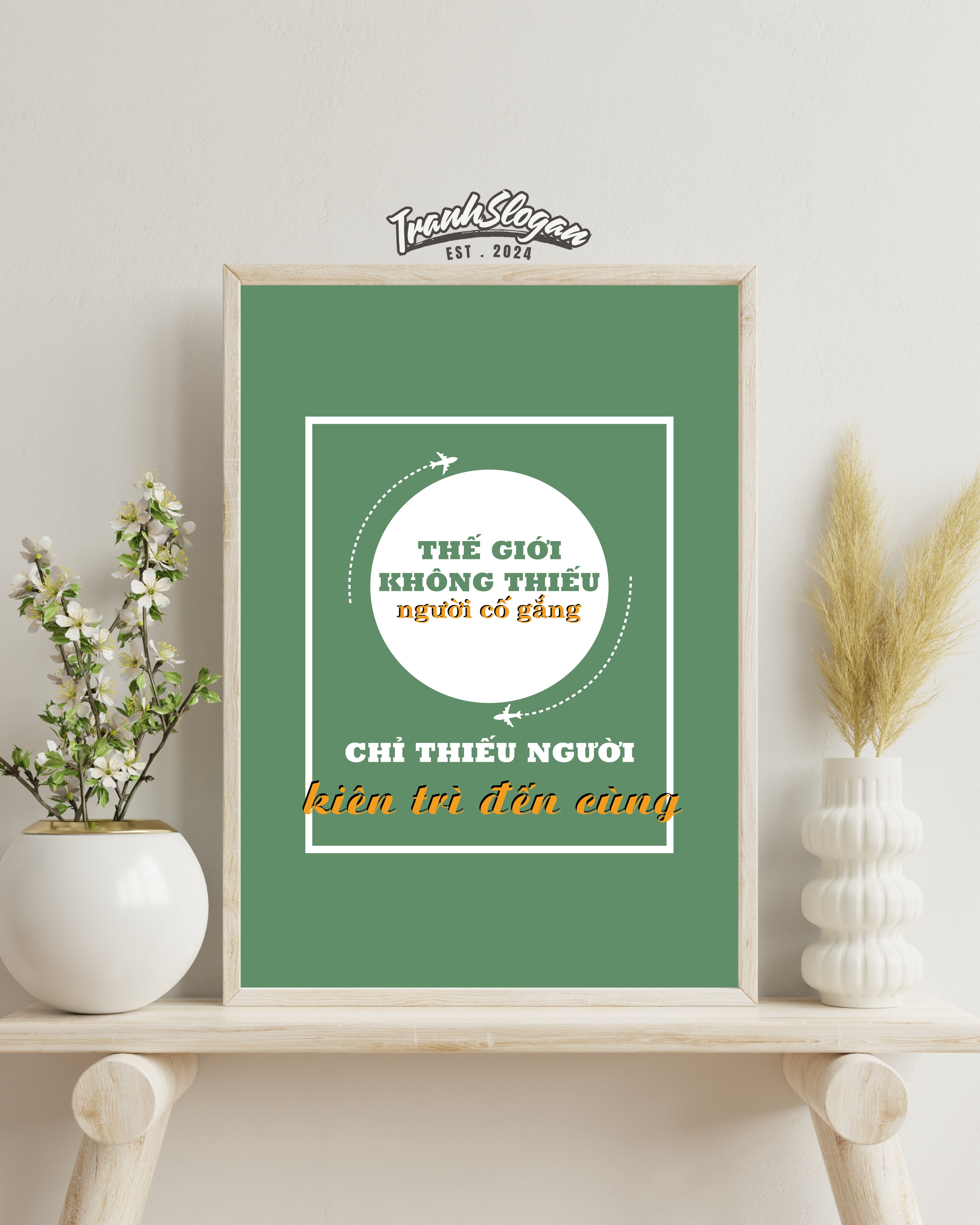 Thế giới không thiếu người cố gắng chỉ thiếu người kiên trì đến cùng