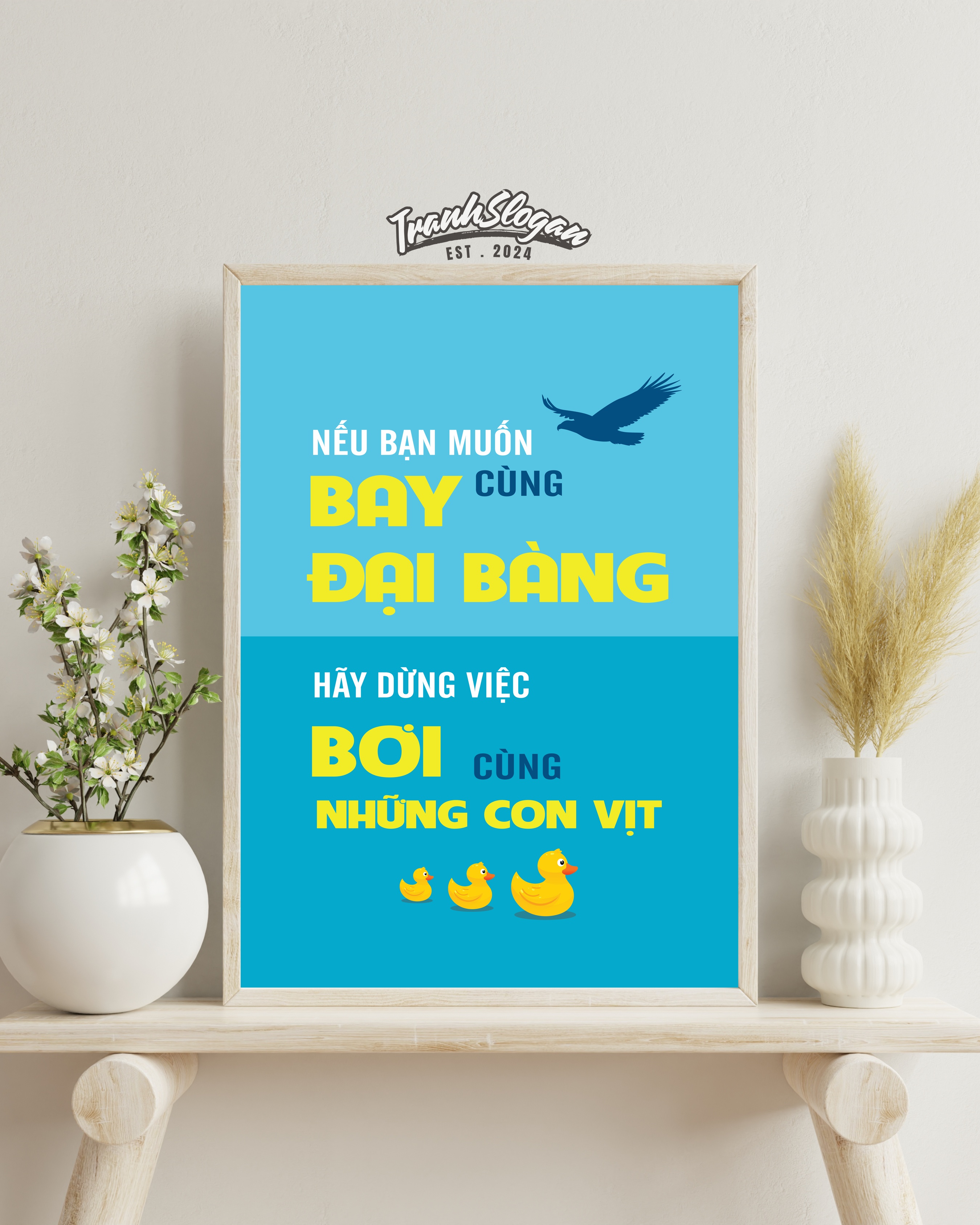 Nếu bạn muốn bay cùng đại bàng hãy dừng việc bơi cùng những con vịt