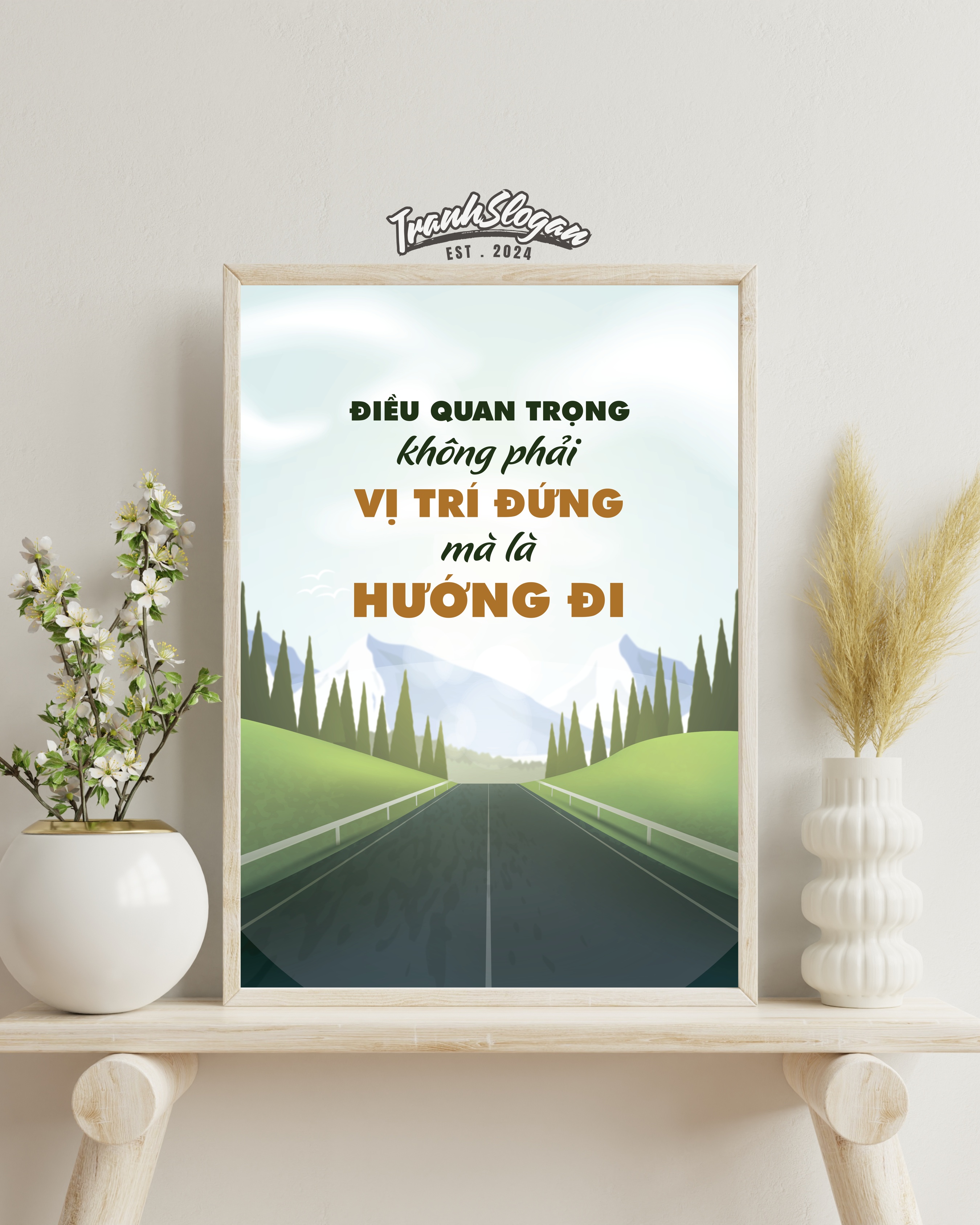 Điều quan trọng không phải vị trí đứng mà là hướng đi