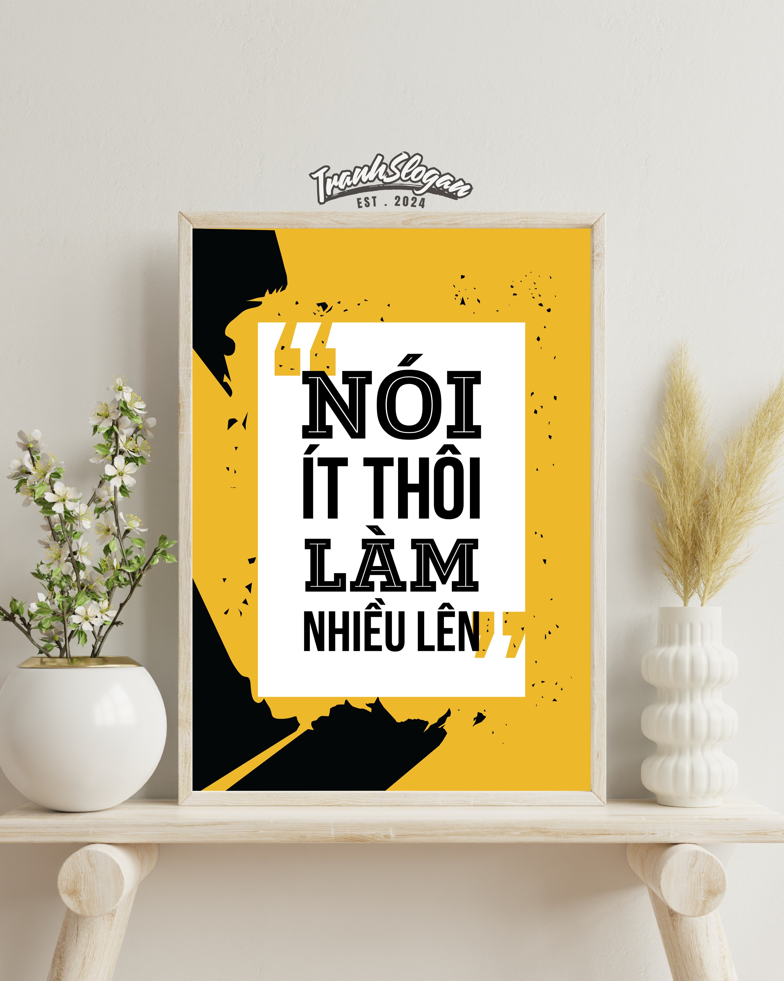 Nói ít thôi làm nhiều lên