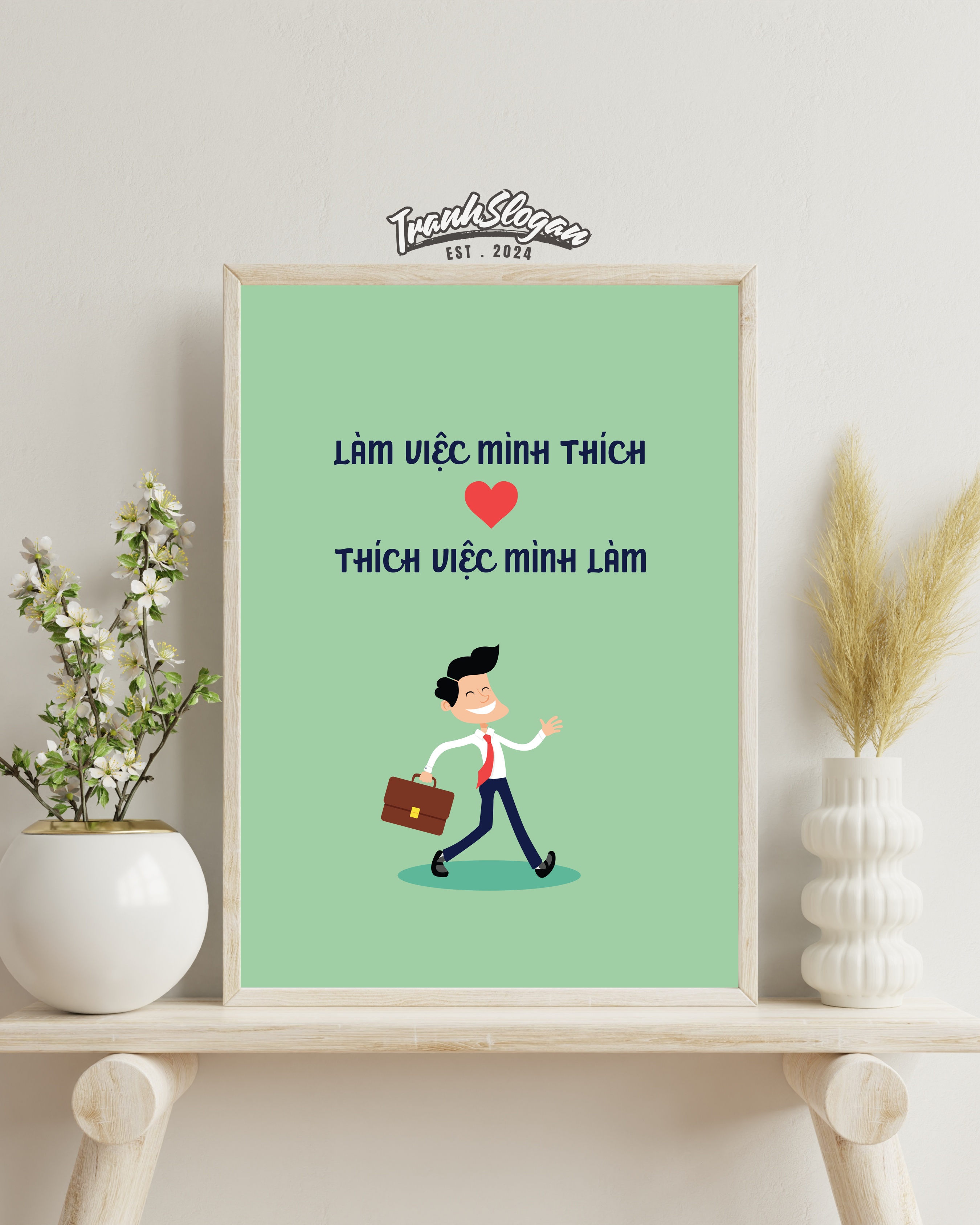 Làm việc mình thích thích việc mình làm