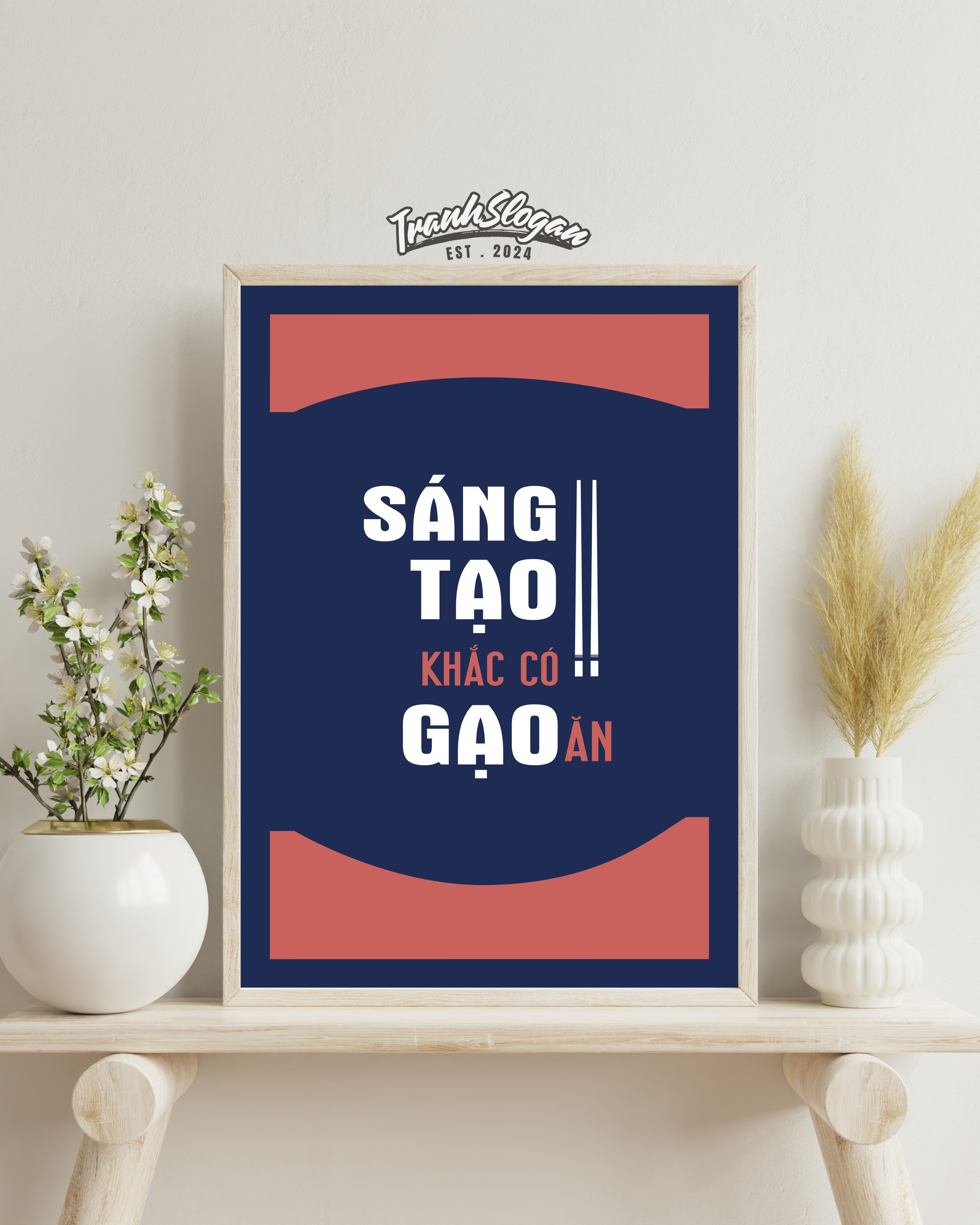 Sáng tạo khắc có gạo ăn