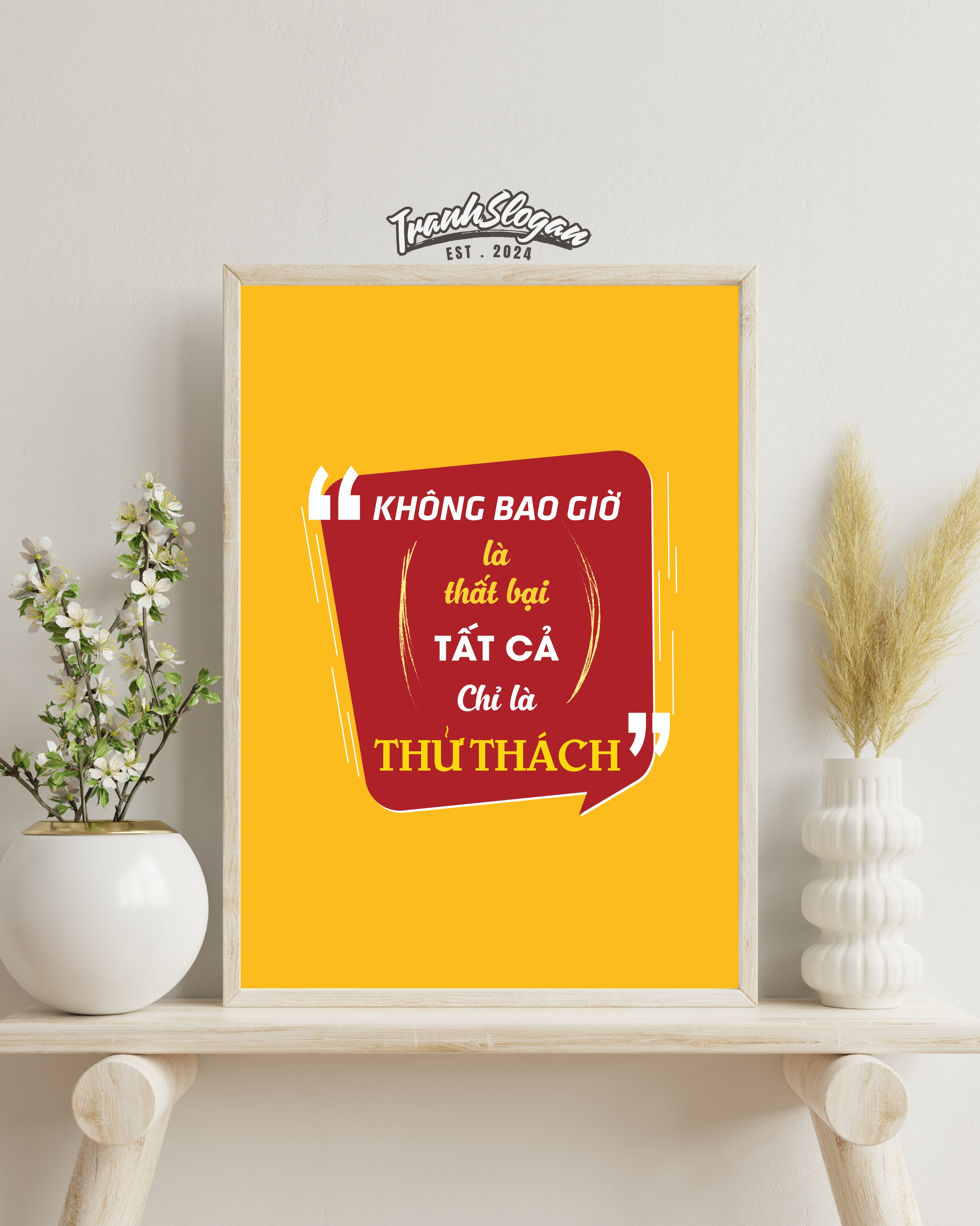 Không bao giờ là thất bại tất cả chỉ là thử thách