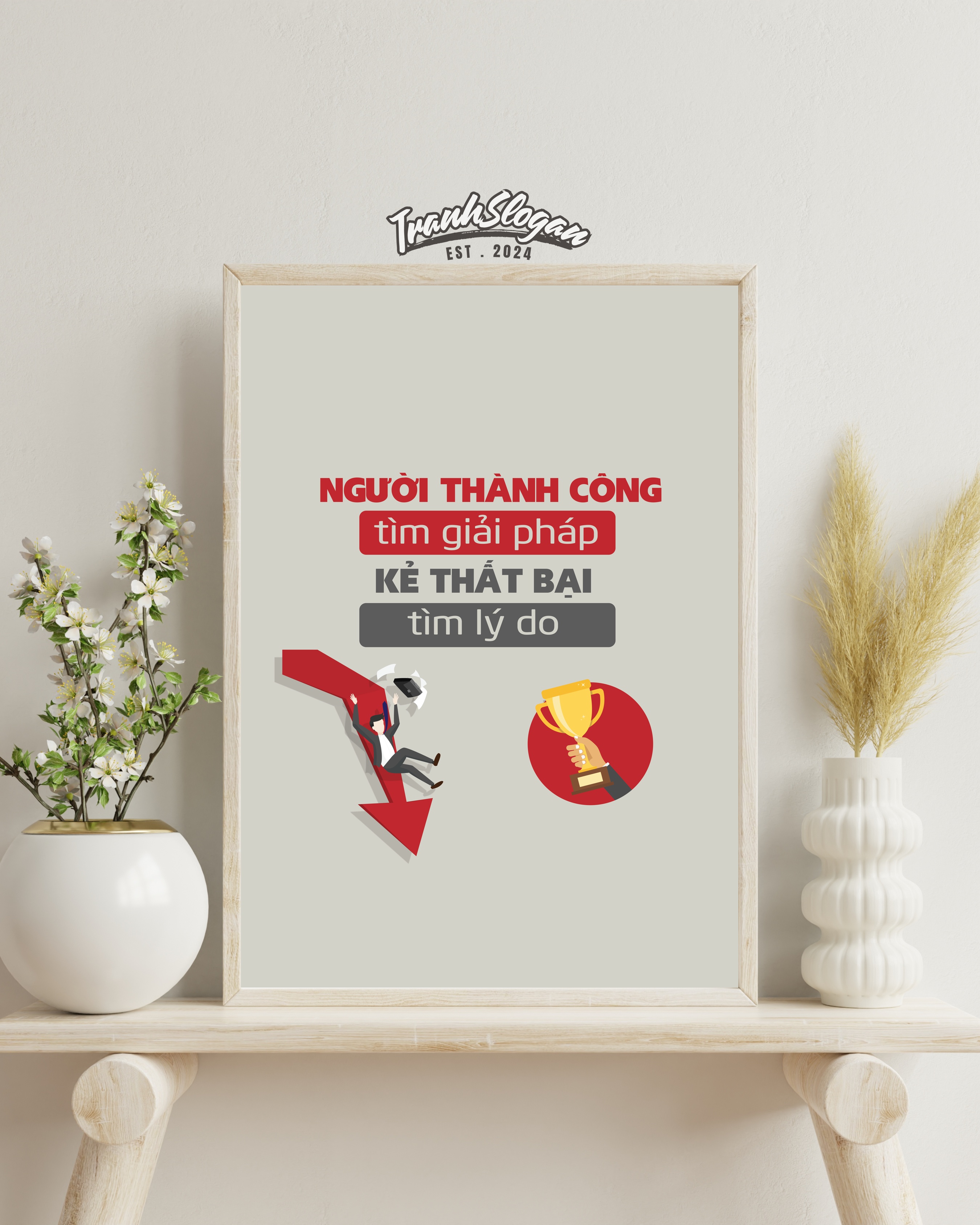 Người thành công tìm giải pháp kẻ thất bại tìm lý do