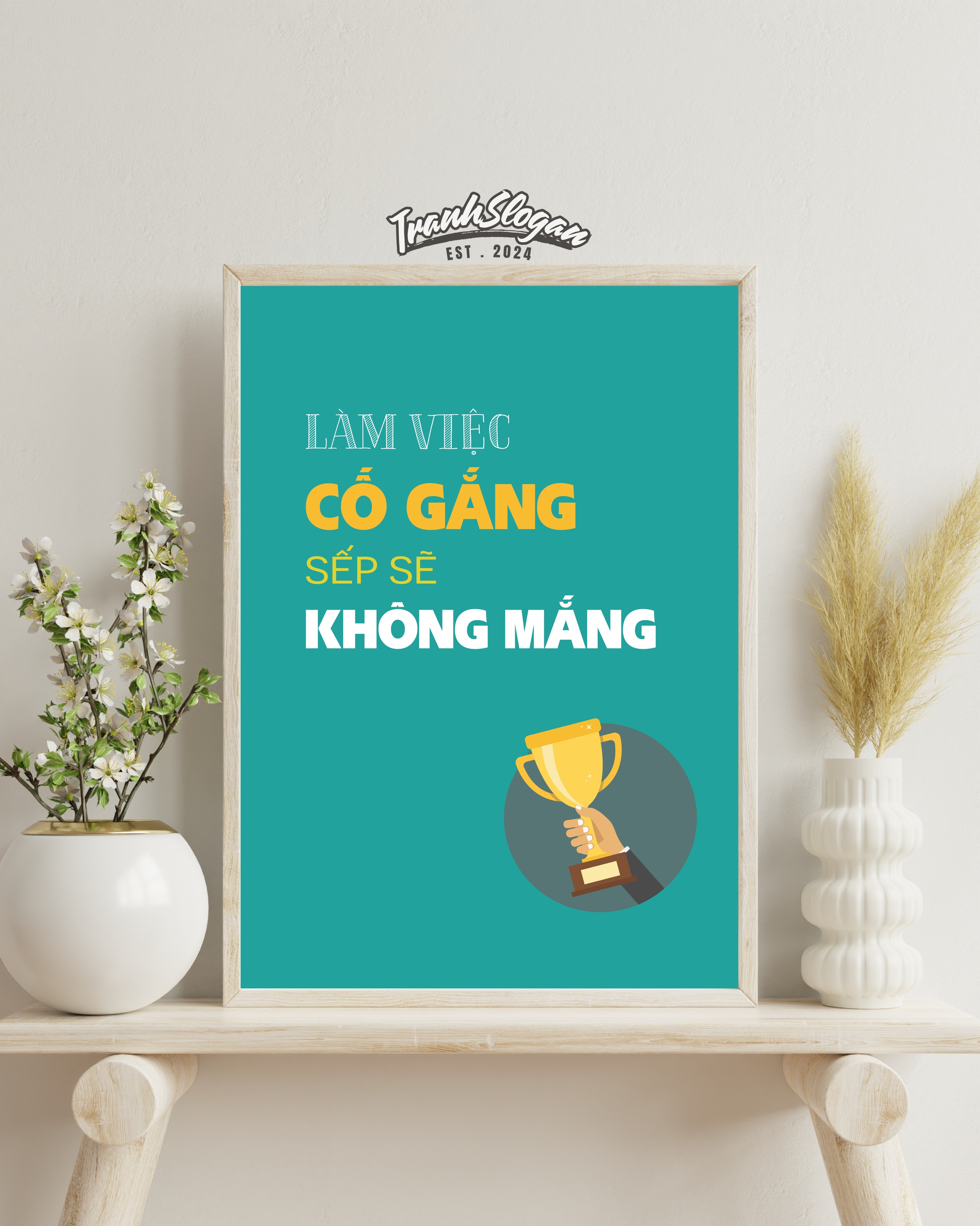 Làm việc cố gắng sếp sẽ không mắng