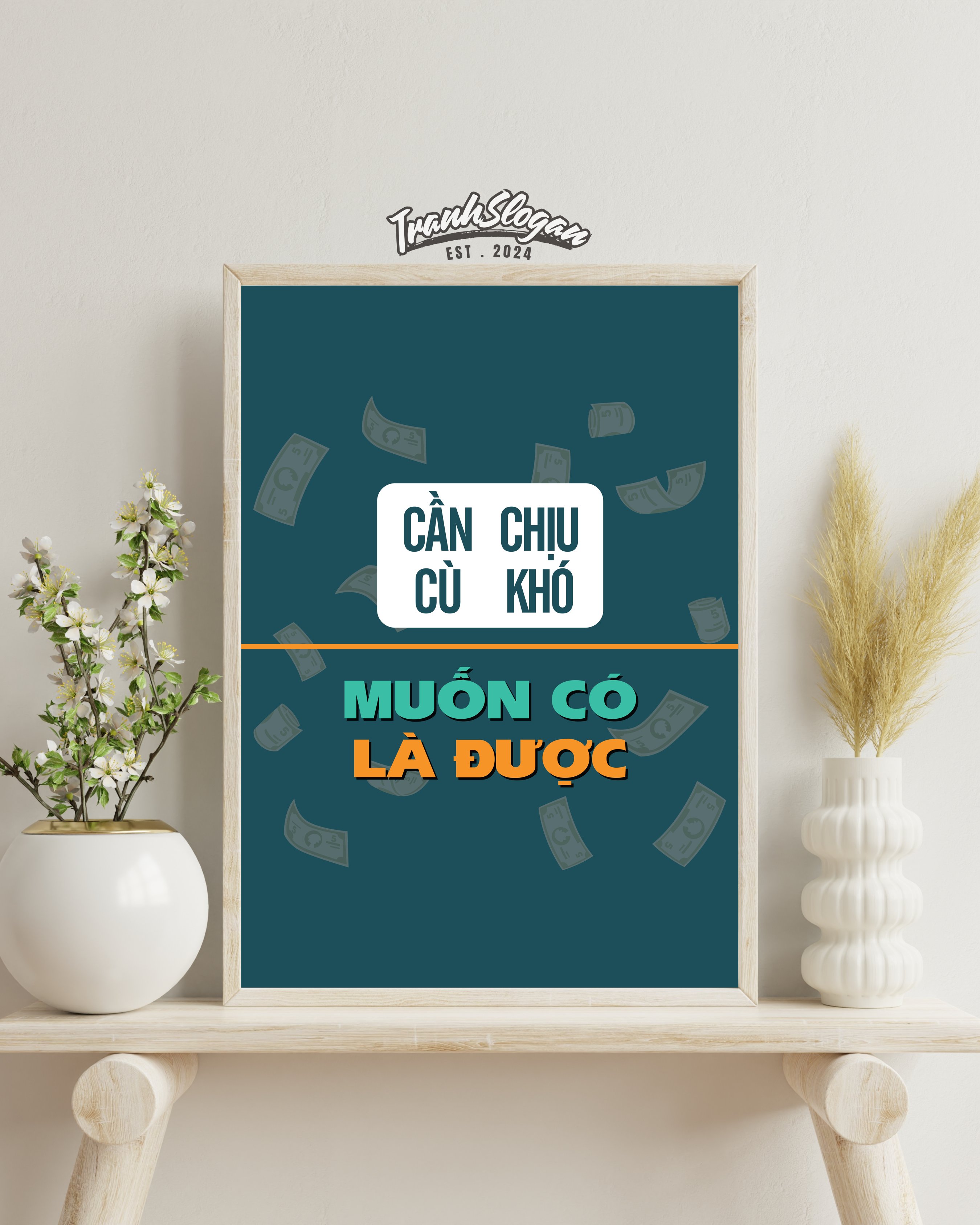 Cần cù chịu khó muốn có là được