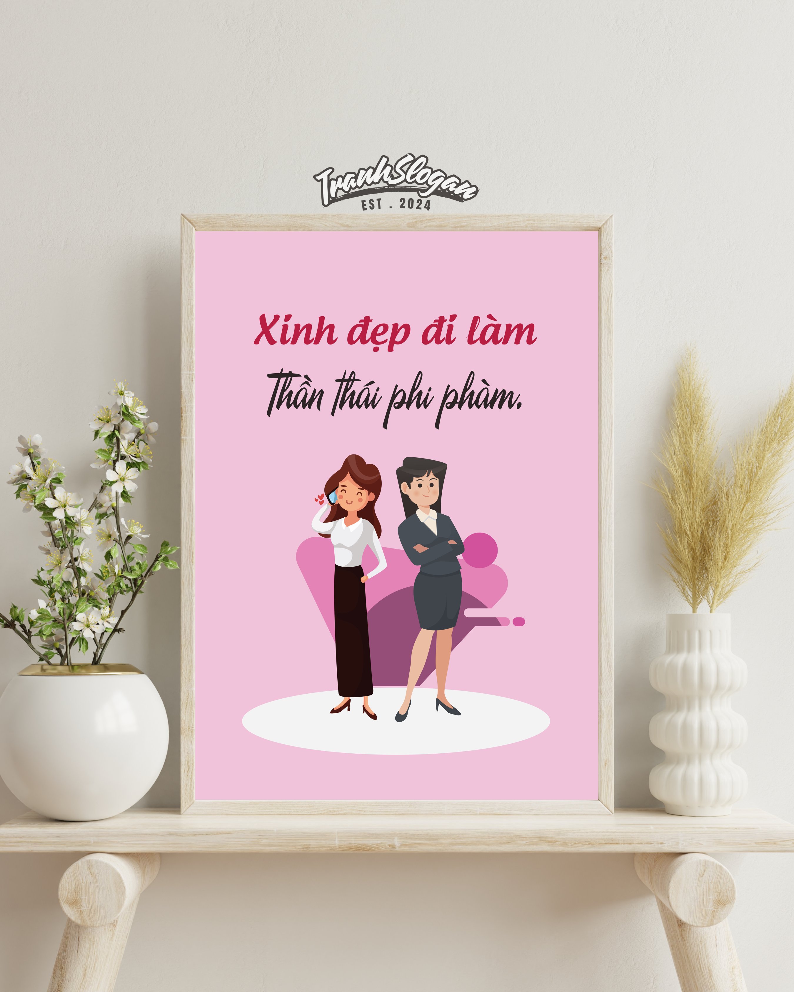 Xinh đẹp đi làm thần thái phi phàm