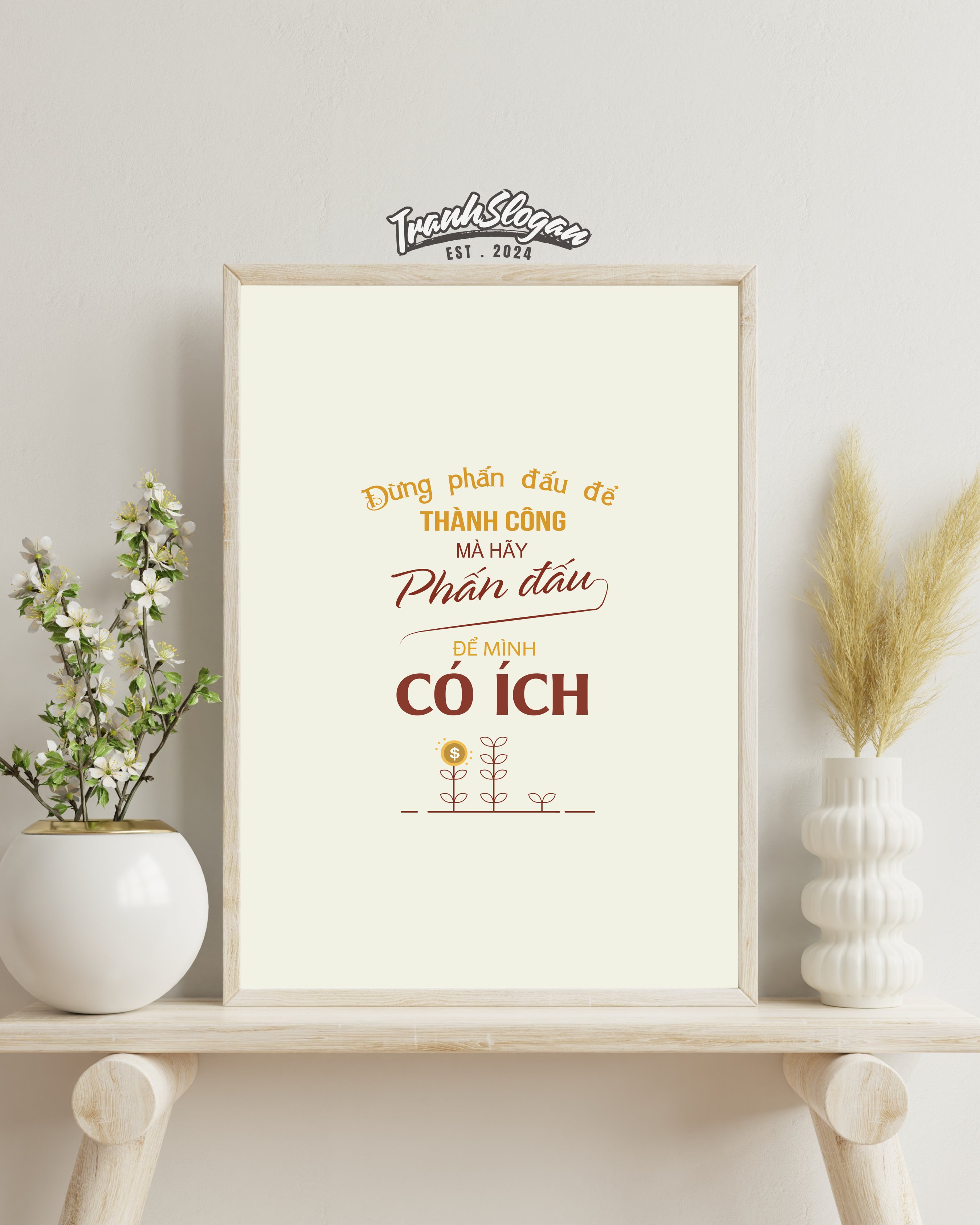 Đừng phấn đấu để thành công mà hãy phấn đấu để mình có ích