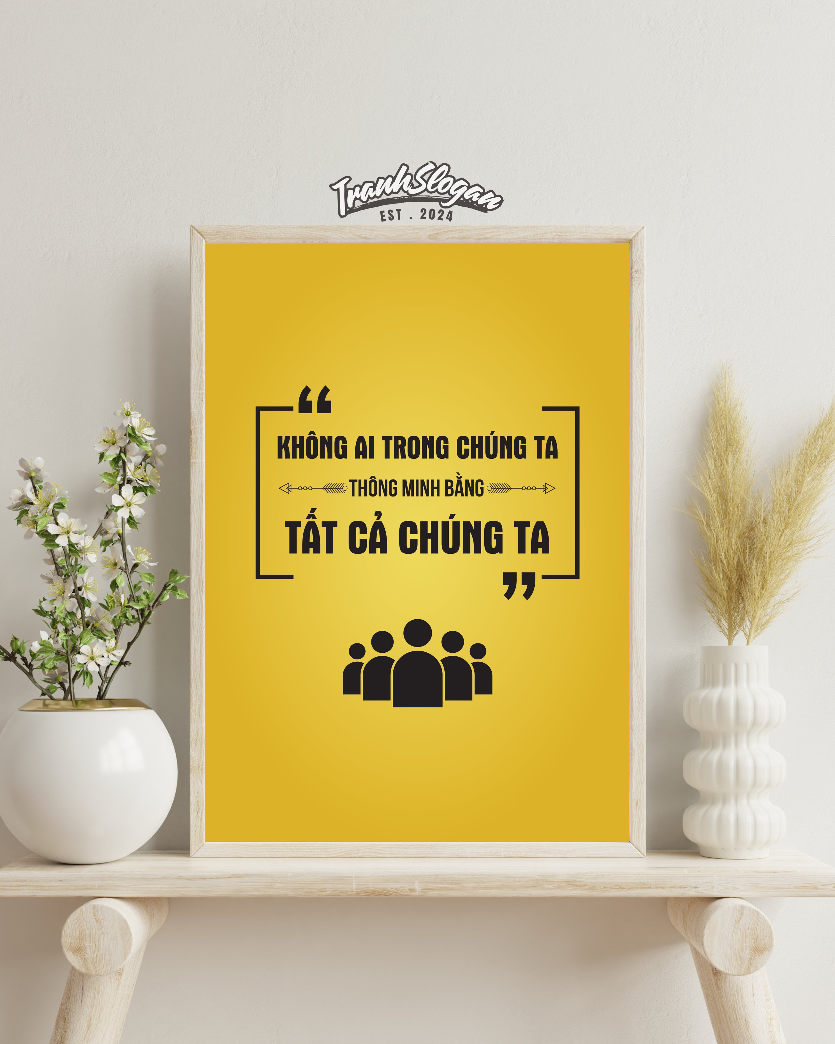 Không ai trong chúng ta thông minh bằng tất cả chúng ta