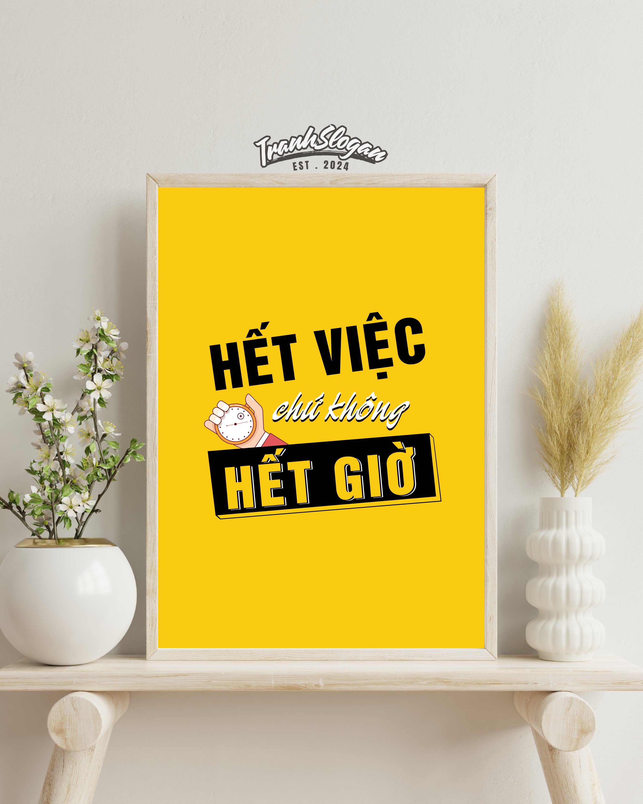 Hết việc chứ không hết giờ