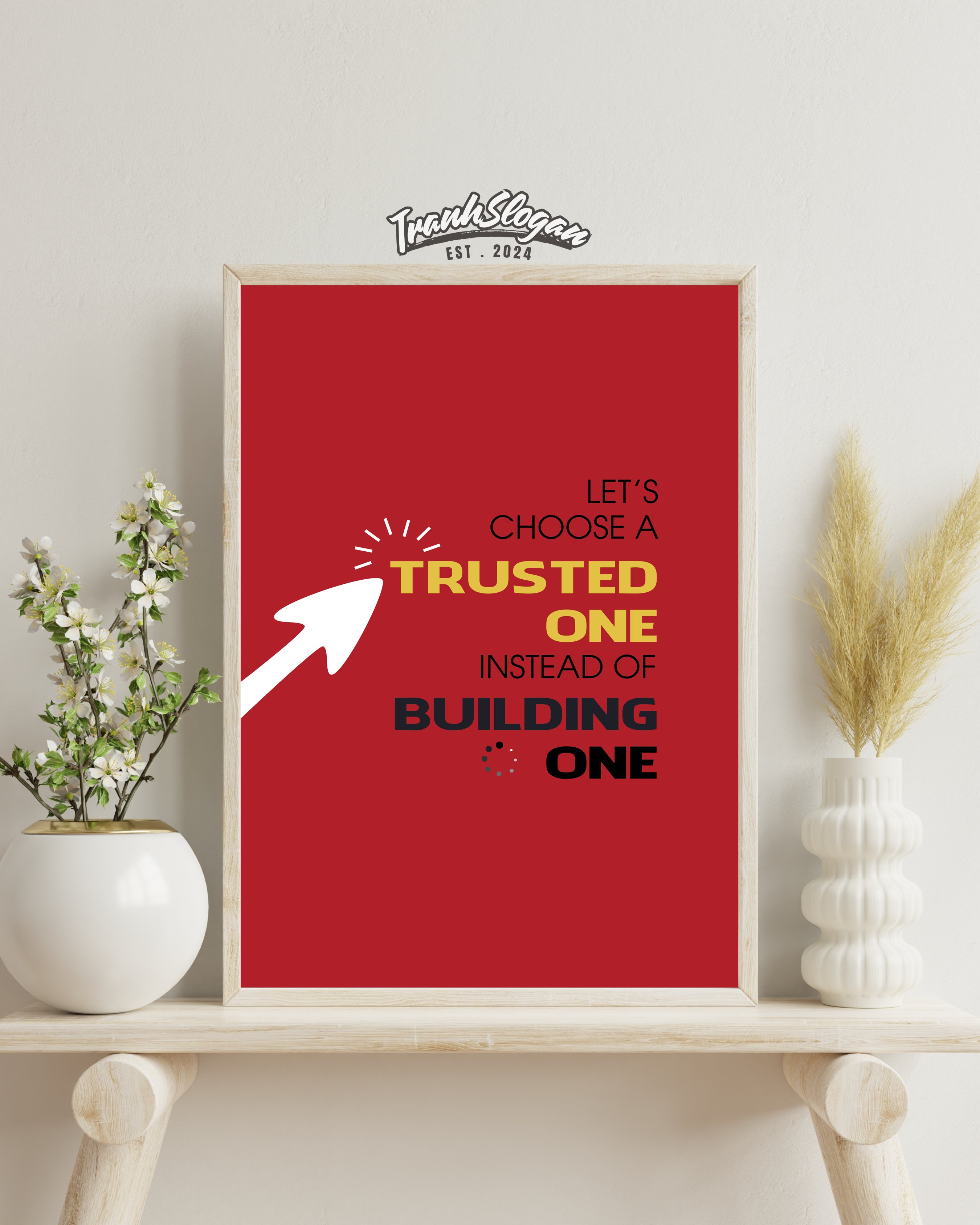 Let's choose a trusted one instead of building one