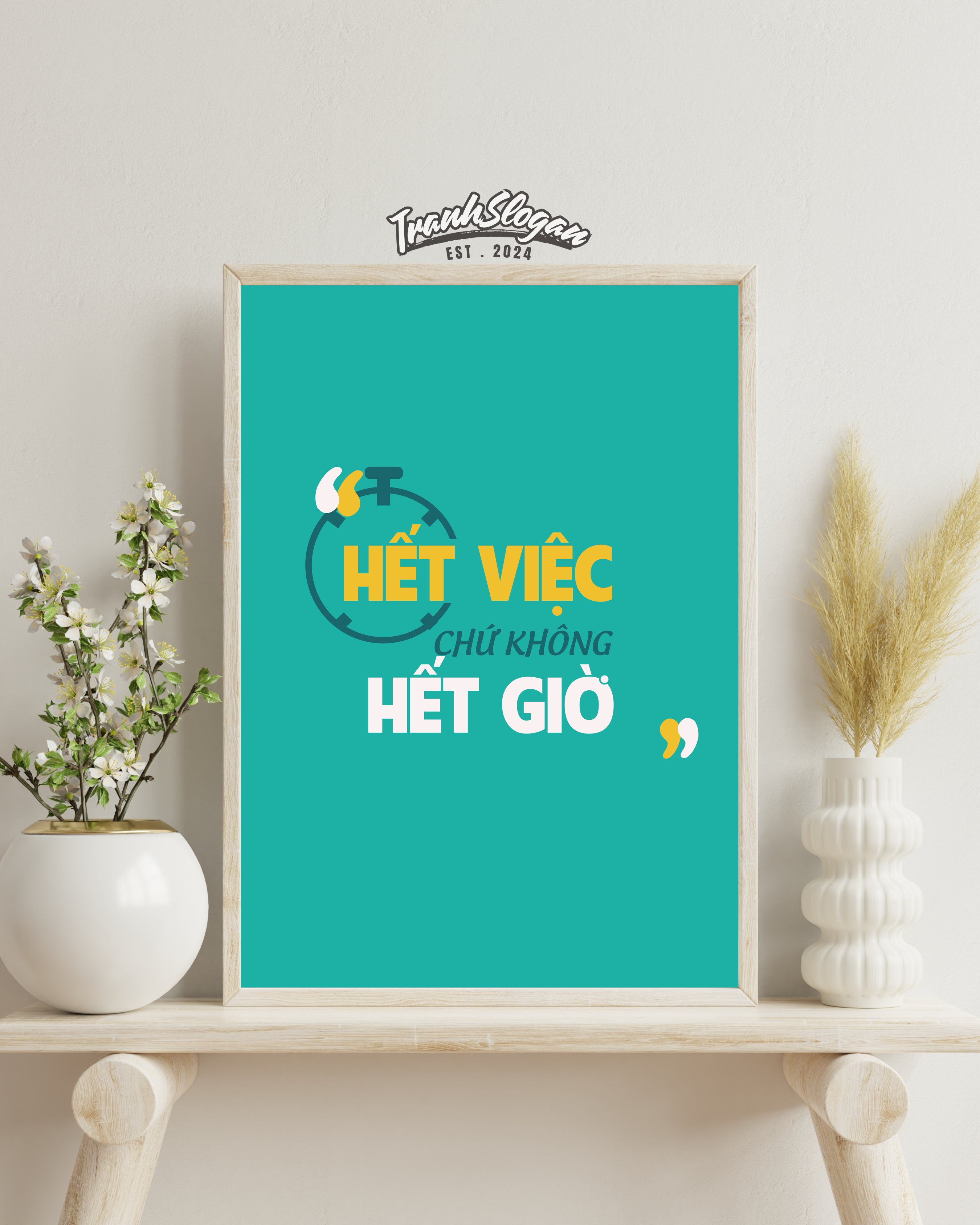 Hết việc chứ không hết giờ