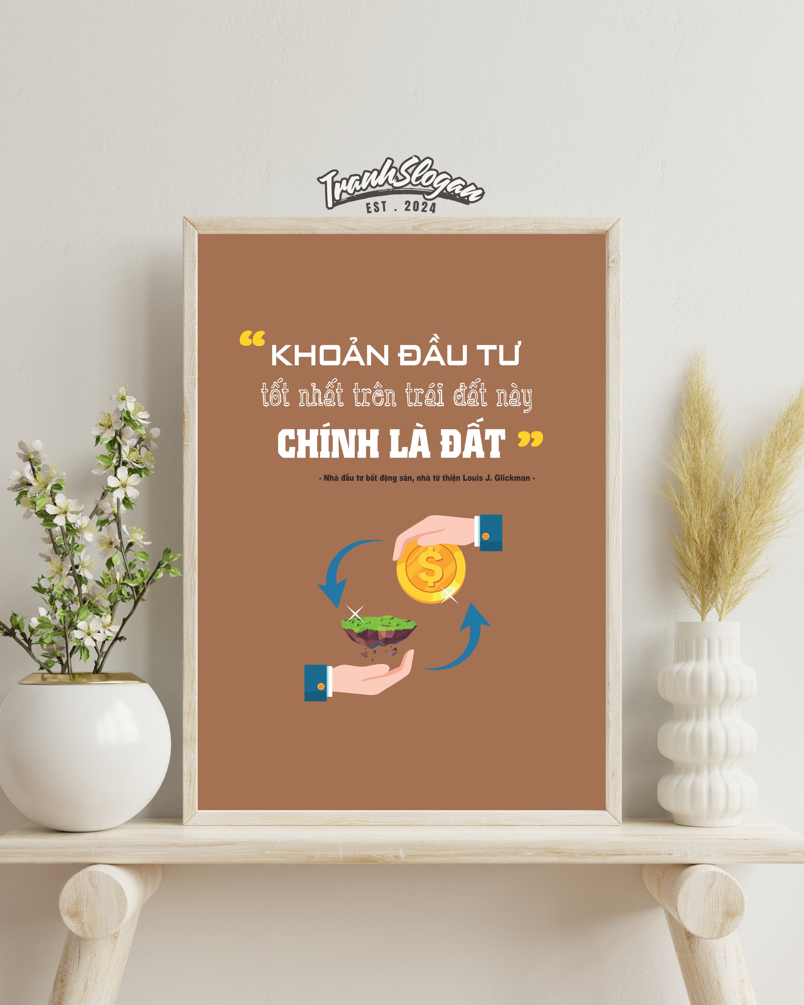 Khoản đầu tư tốt nhất trên trái đất này chính là đất
