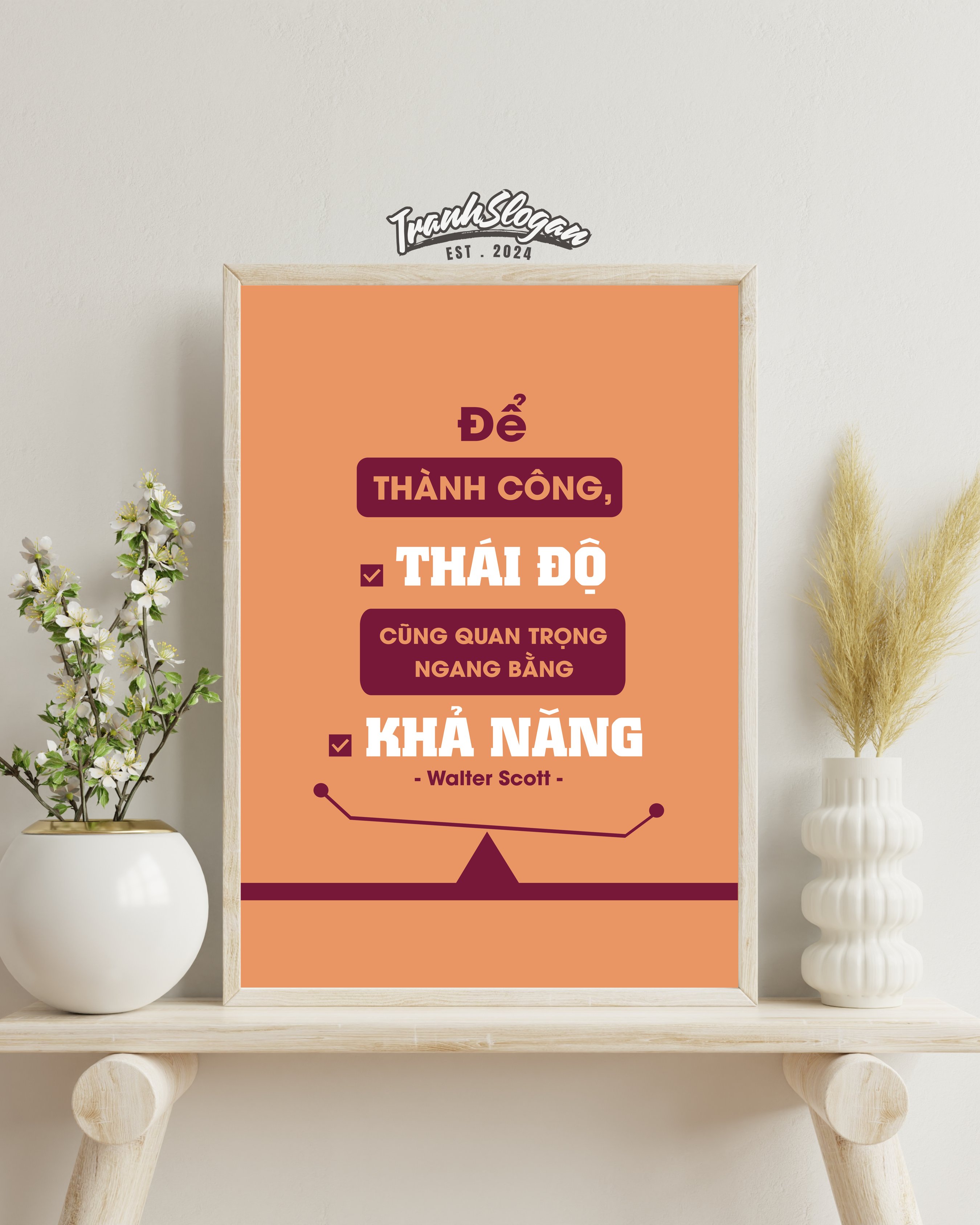 Để thành công thái độ cũng quan trọng ngang bằng khả năng