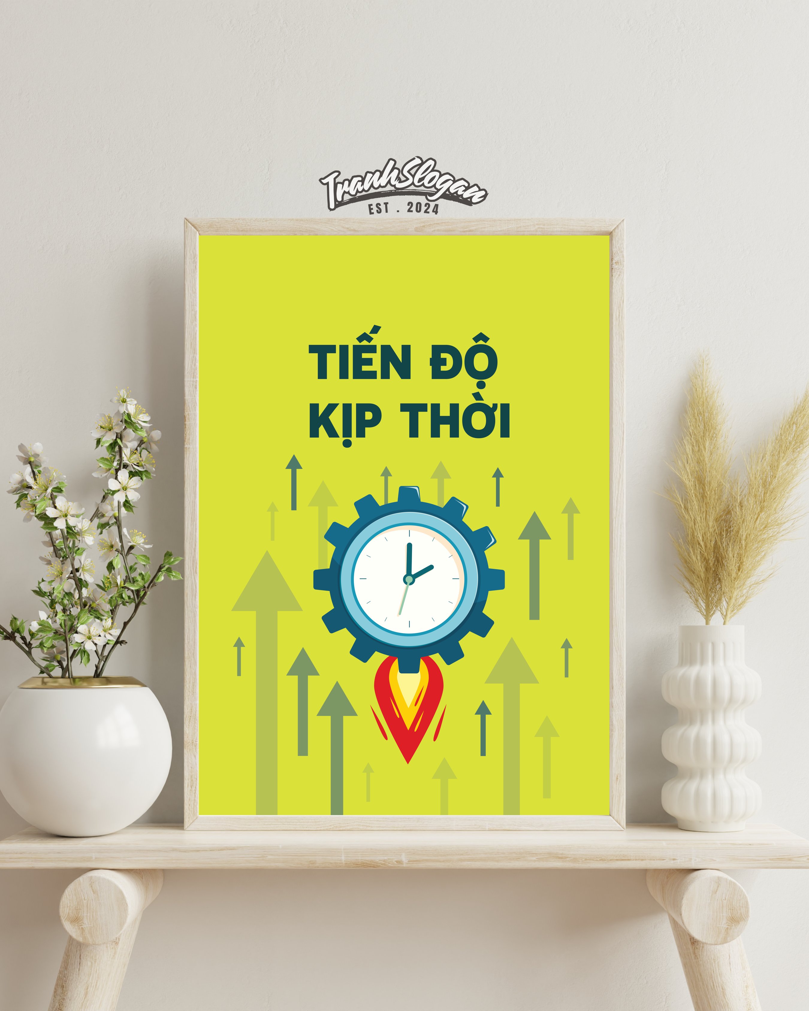 tiến độ kịp thời