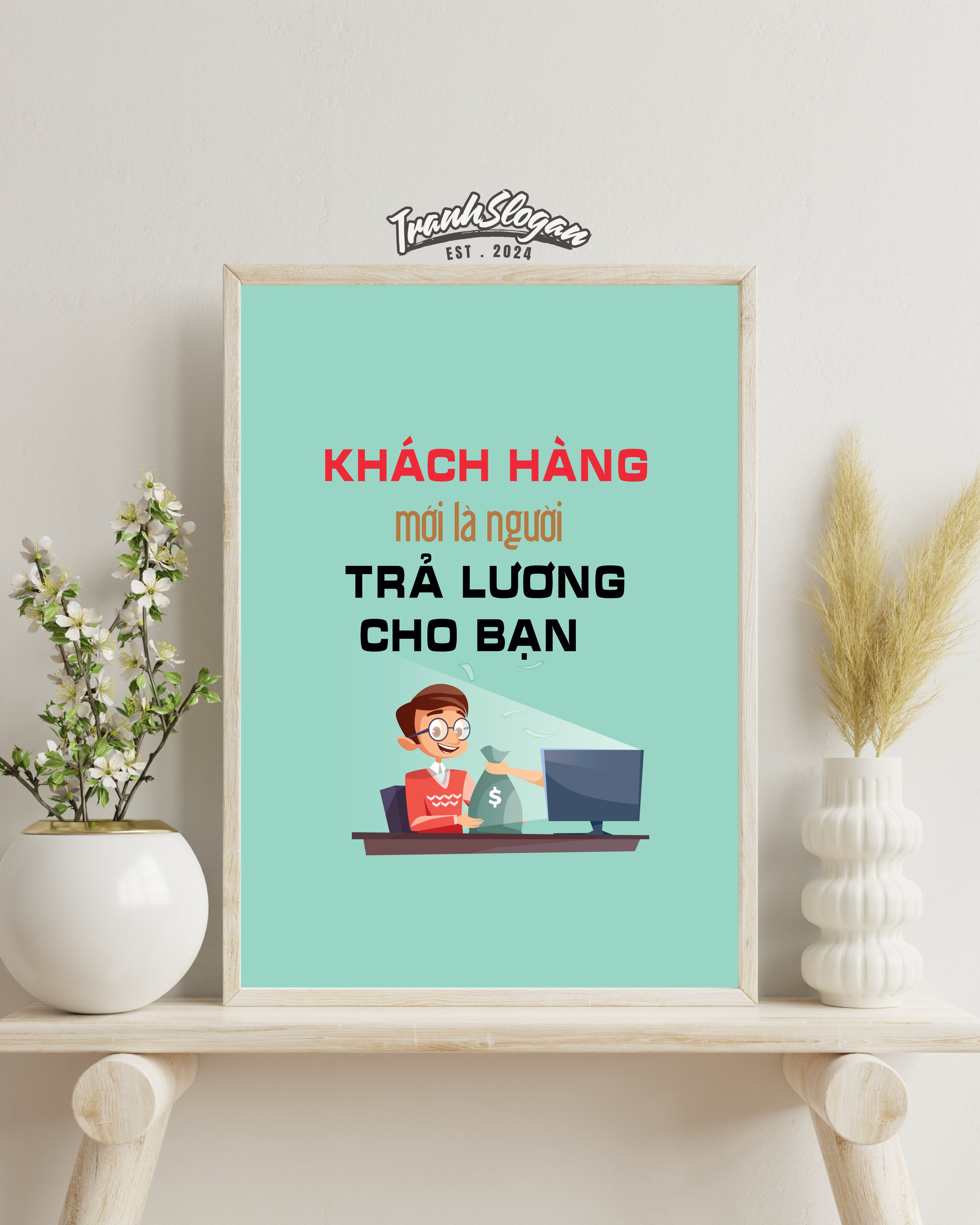 Khách hàng mới là người trả lương cho bạn