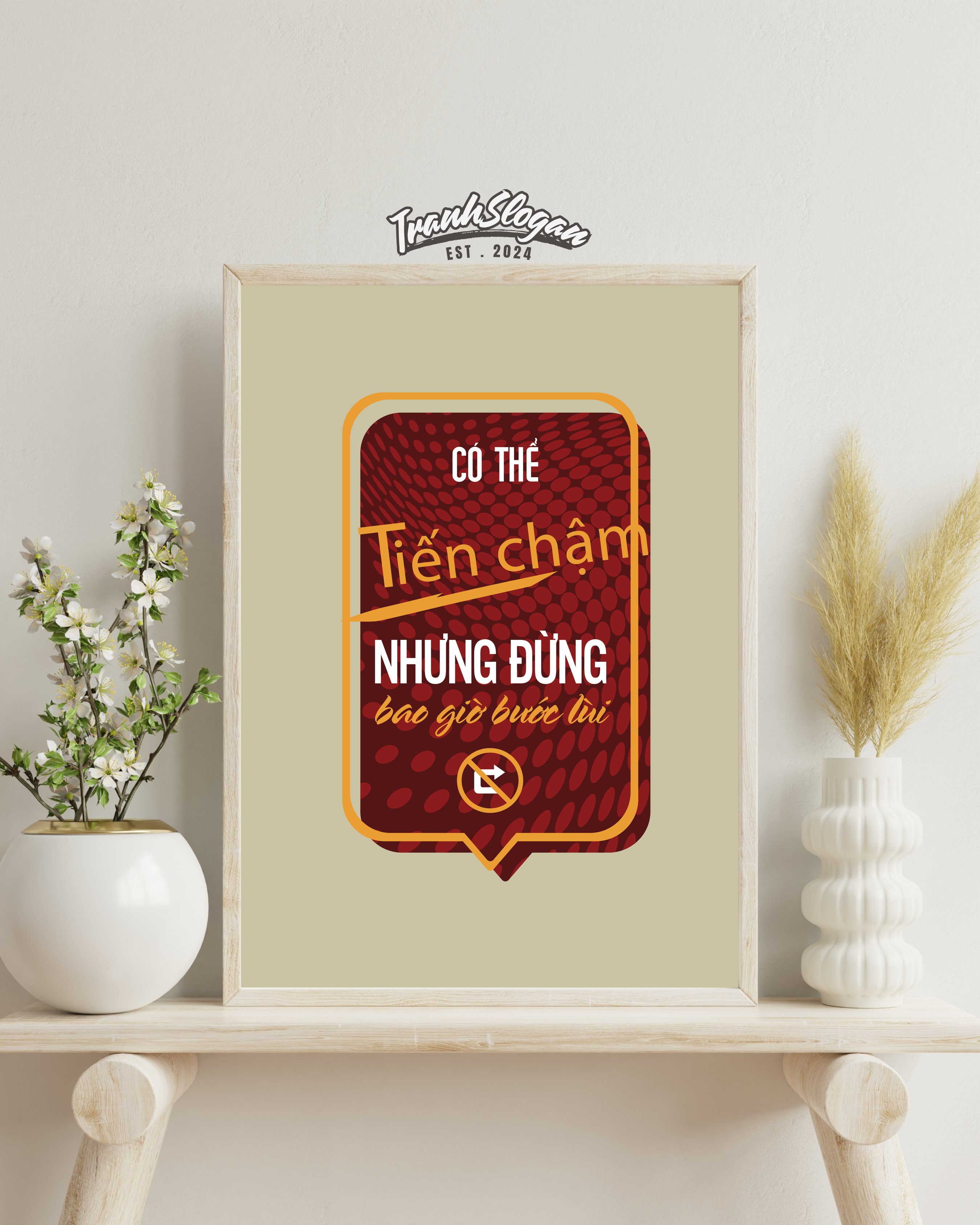 Có thể tiến chậm nhưng đừng bao giờ bước lùi