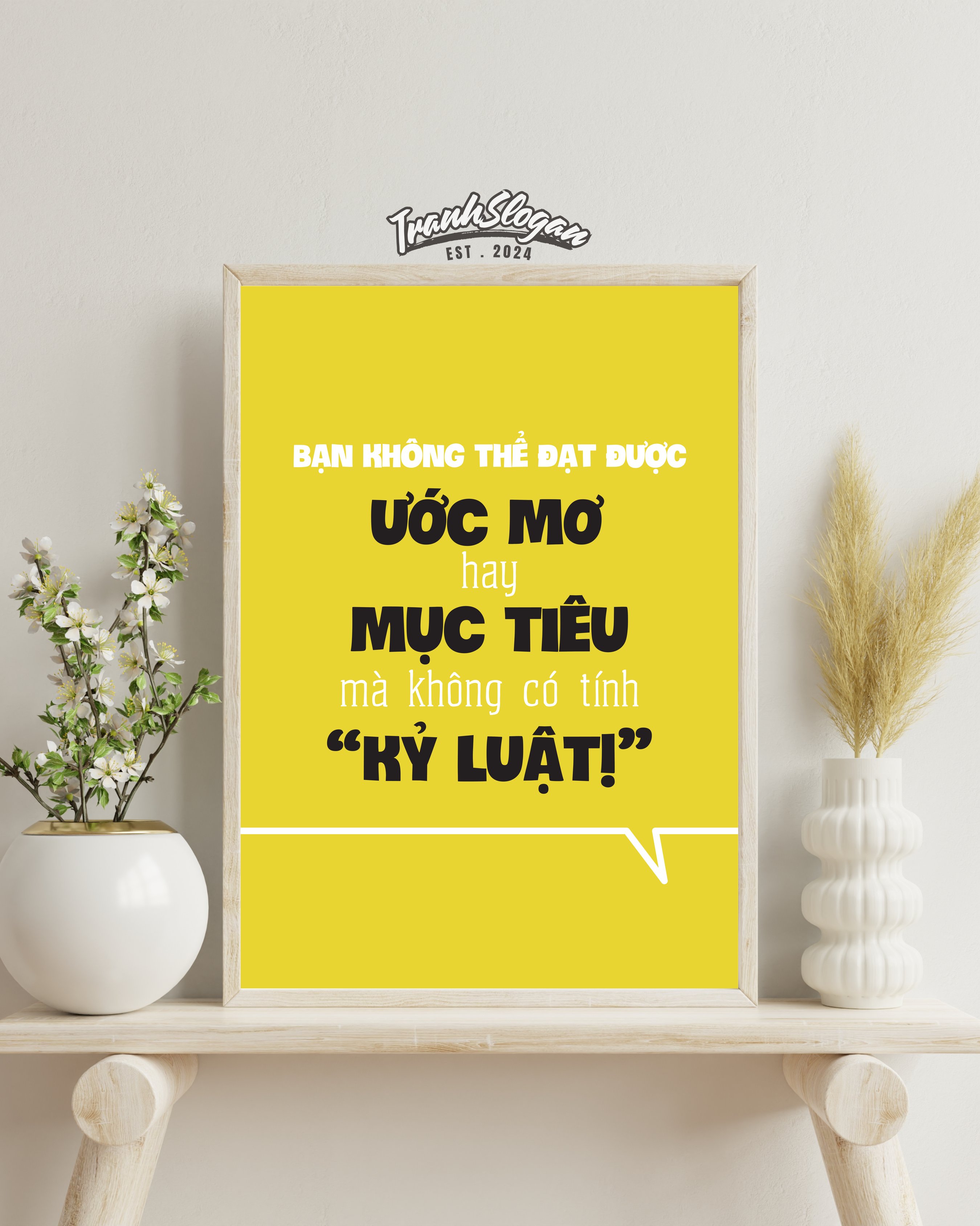 Bạn không thể đạt được ước mơ hay mục tiêu mà không có tính kỷ luật