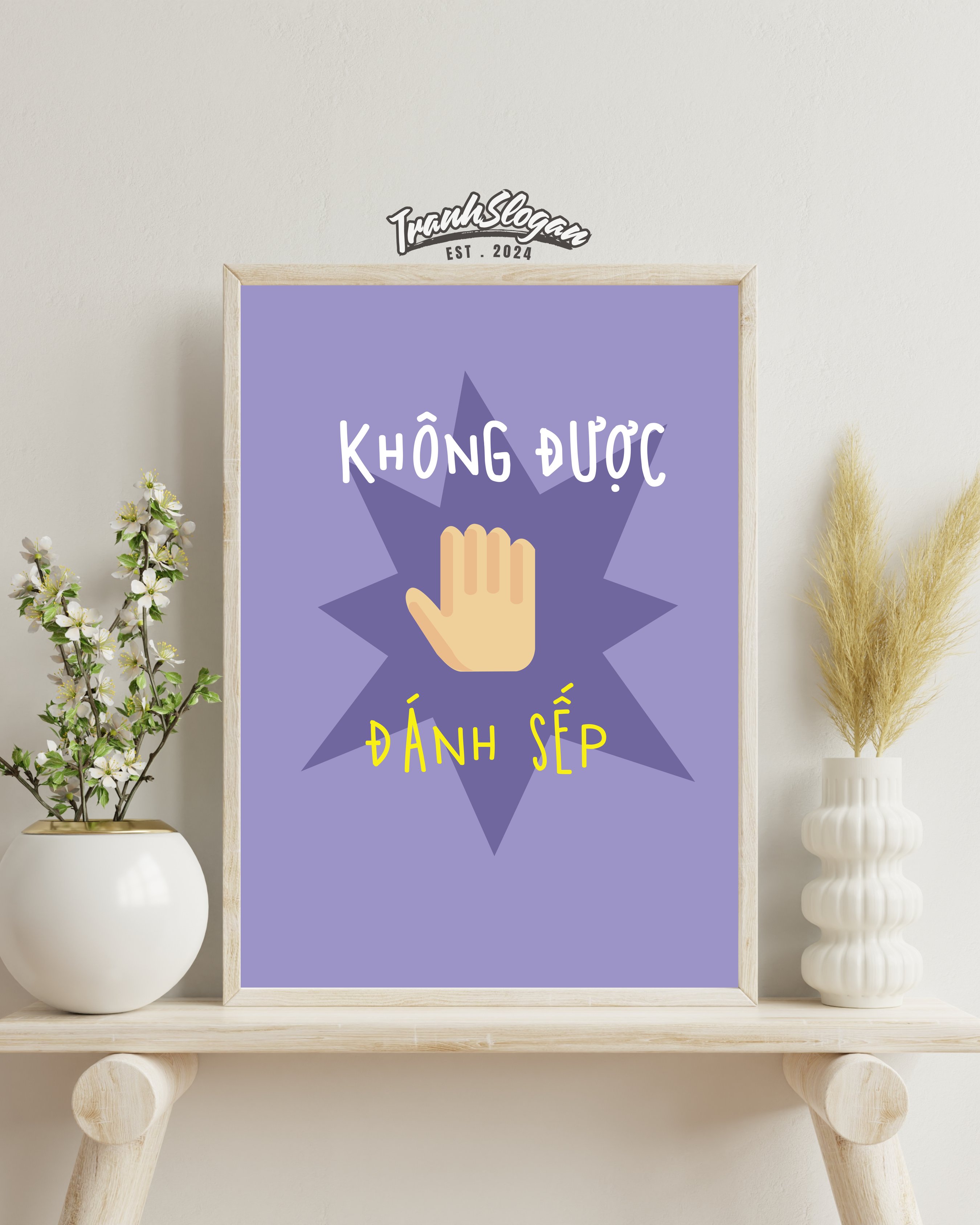 Không được đánh sếp