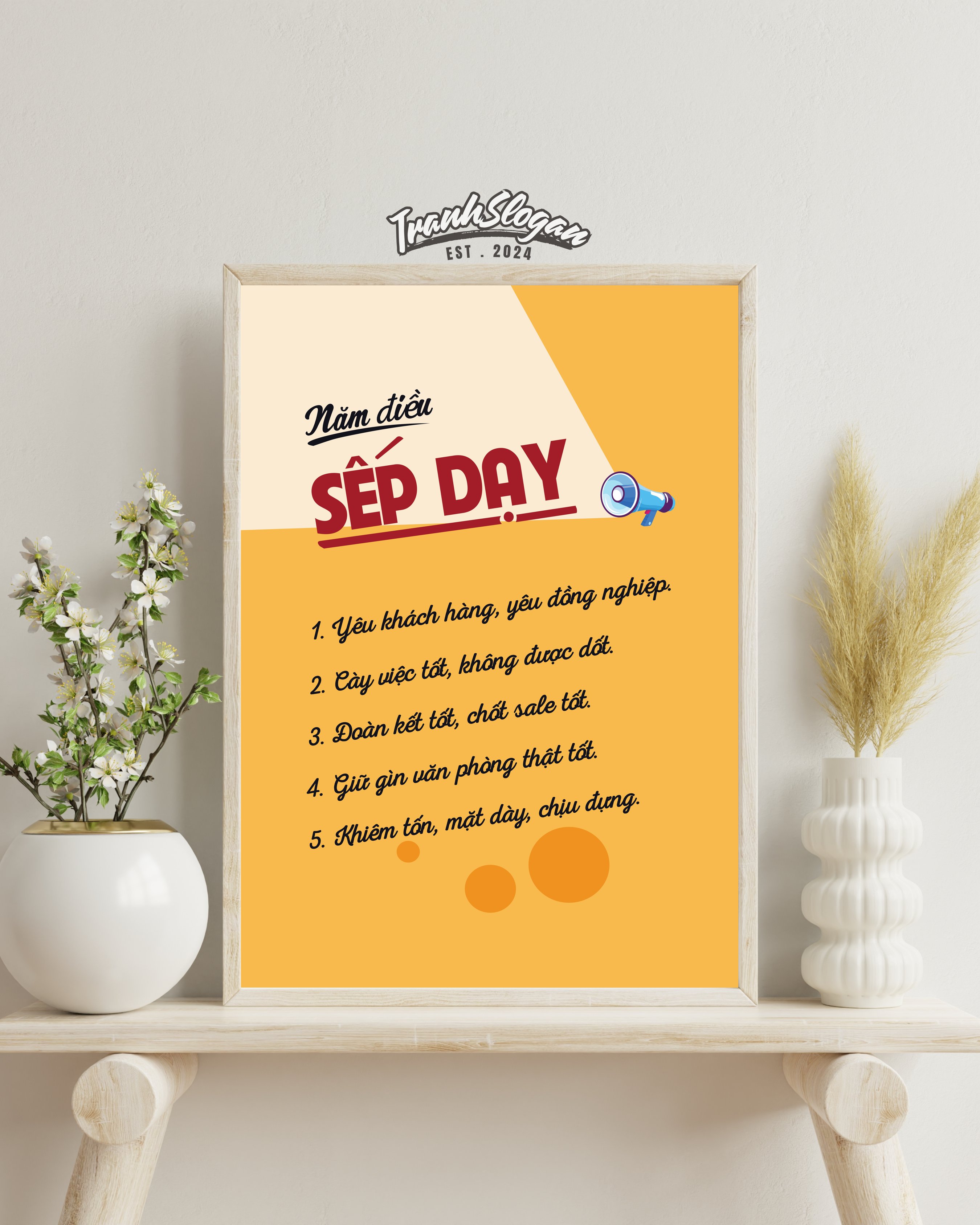 Năm điều sếp dạy