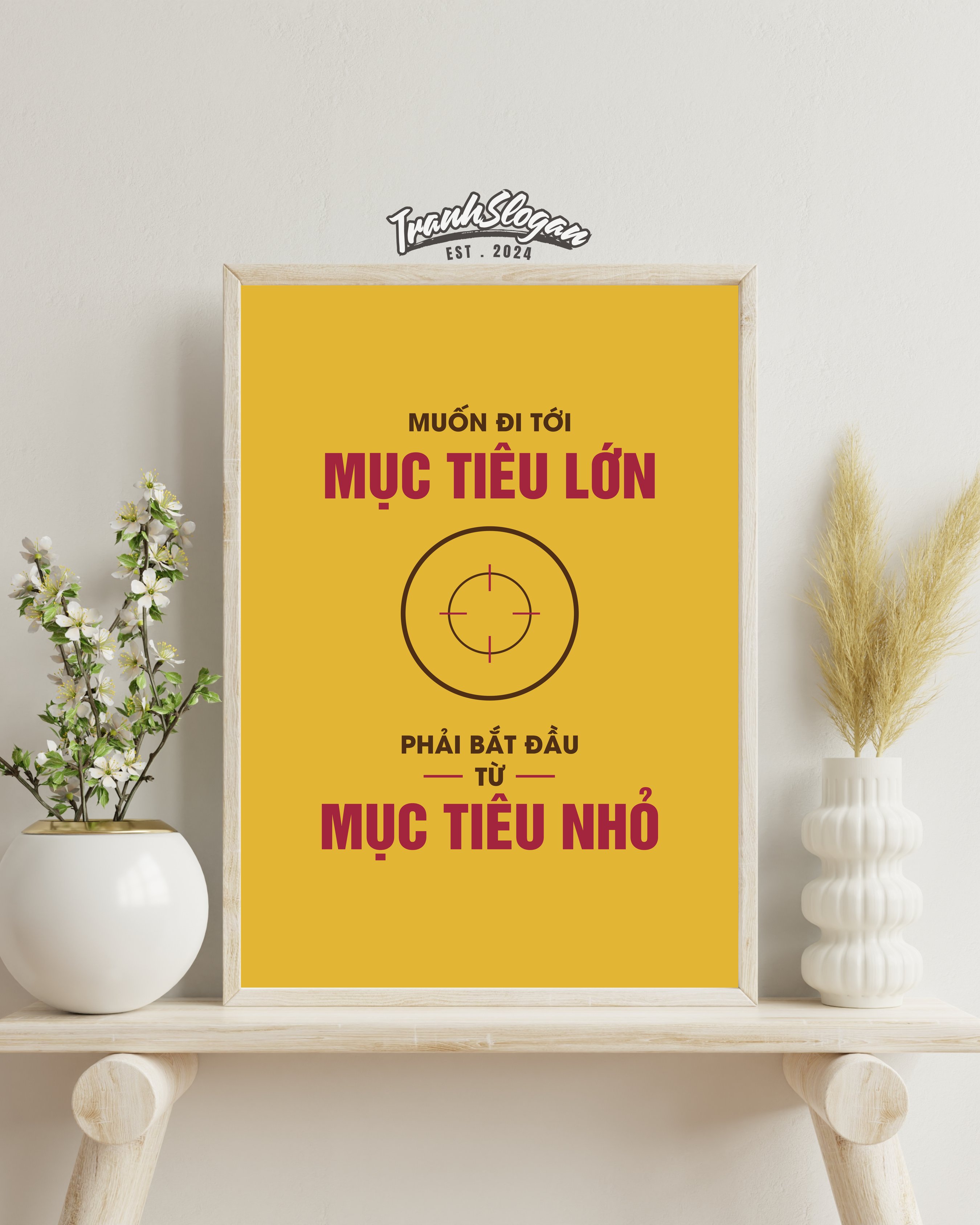Muốn đi tới mục tiêu lớn phải bắt đầu từ mục tiêu nhỏ